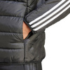 Kurtka męska zimowa adidas Essentials 3-Stripes Light Down czarna HZ4431