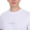 Koszulka męska t-shirt 4FWAW25TTSHM2961 biała