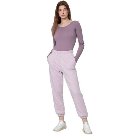 Spodnie Dresowe Damskie 4F H4L22 -SPDD013 fiolet