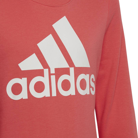 Bluza dziewczęca bez kaptura adidas HE1984