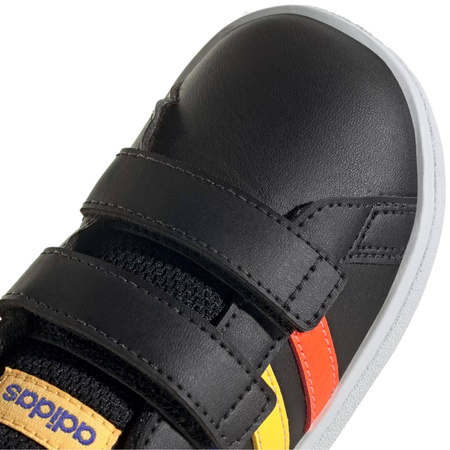 Buty Dziecięce adidas Grand Court Czarne HP8918
