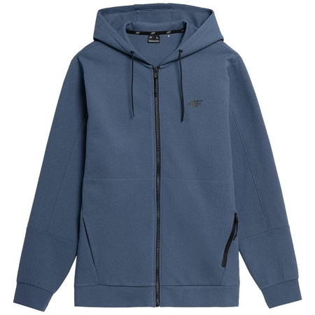 Bluza męska 4F rozpinana H4L22 BLM014 denim