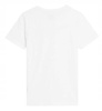 Koszulka T-shirt dziecięcy 4F JAW23TTSHM0795 biała