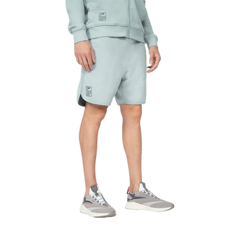 Krótkie Spodenki Męskie Dresowe miętowe 4FSS23 TSHOM086