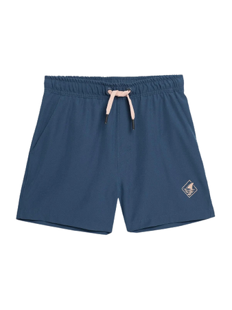 Krótkie Spodenki plażowe Chłopięce denim 4F JSS23-UBDSM018