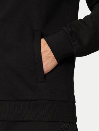 Męska bluza dresowa rozpinana bez kaptura 4FWMM00TSWSM1463 czarny