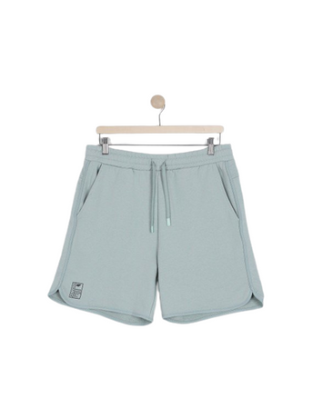 Krótkie Spodenki Męskie Dresowe miętowe 4FSS23 TSHOM086