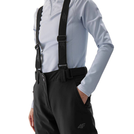 Spodnie narciarskie damskie 4F 4FWAW24TFTRF0754 czarne