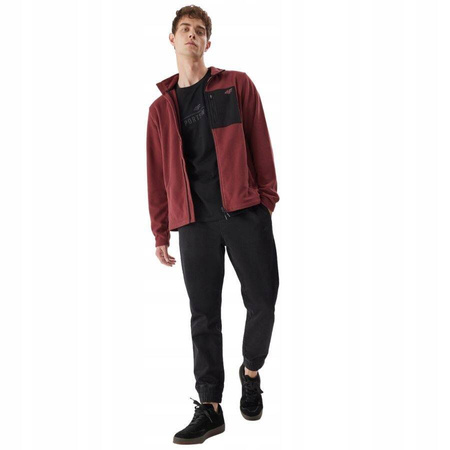 Polar Męski 4F AW23TFLEM123 burgund