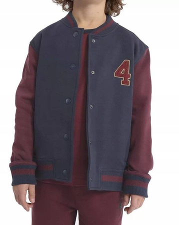 Bluza dresowa bejsbolówka chłopięcaTSWSM635 granat