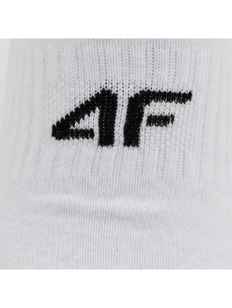 Skarpety męskie 4F 4FWMM00USOCM283 (5PAK) białe