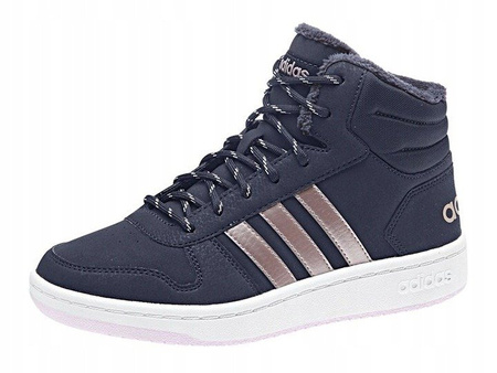 Buty Dziecięce z wysoką cholewką adidas Hoops Mid 2.0 B75741