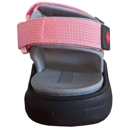 Sandały dla dzieci Lee Cooper szaro-różowe LCW-24-34-2603K