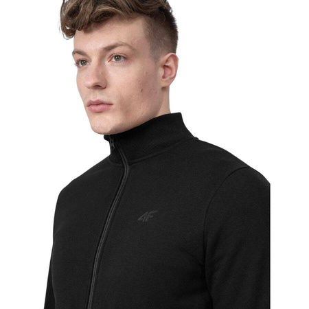 Bluza Męska rozpinana 4F AW23TSWSM693 czarna