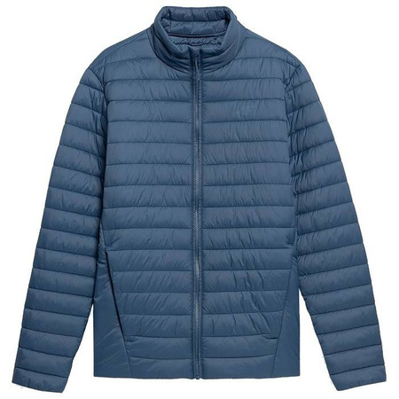 Kurtka Męska Pikowana bez kaptura 4F H4L22 KUMP002 denim