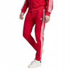 Spodnie dresowe męskie adidas IM4543 czerwone