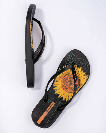 Japonki Damskie z kwiatowym wzorem Ipanema Anatomic Temas XII FEM 83178-23923