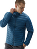Kurtka Męska puchowa Pikowana 4F AW23TDJAM239 denim