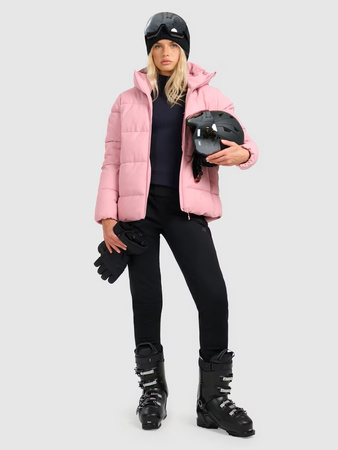 Kurtka narciarska codzienna damska 4FWAW25TTJAF0955 róż