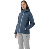 Kurtka narciarska Damska 4F H4Z22-KUDN001 denim