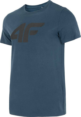 T-shirt 4F Koszulka Męska H4Z22 TSM353 denim