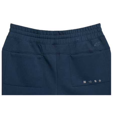 Spodnie Dresowe Joggery granat 4FSS23-TTROM137