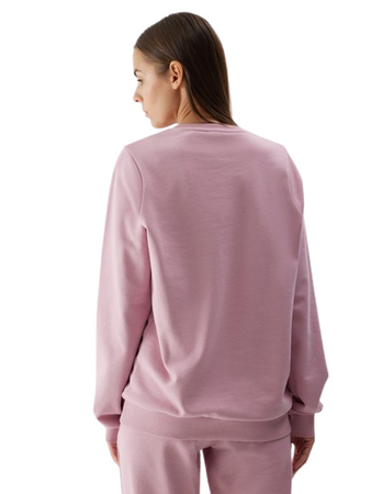 Bluza damska dresowa 4F WSS24TSWSF0954 różówa