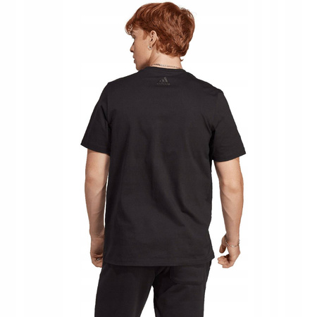 Koszulka Męska bawełniana adidas Essentials Single Jersey Big Logo IC9347