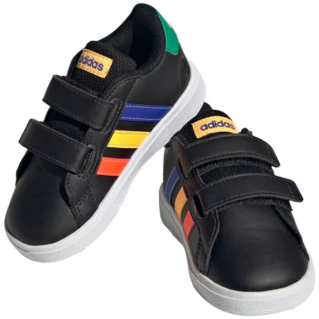 Buty Dziecięce adidas Grand Court Czarne HP8918
