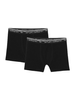 Bokserki męskie bawełniane 4F 4FWSS24UBXSM036 czarne 2pak