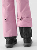 Spodnie narciarskie dziewczęce 4FJWAW24TFTRF659 jasny róż