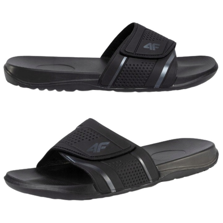 Klapki Męskie 4F H4L22 KLM003 czarne