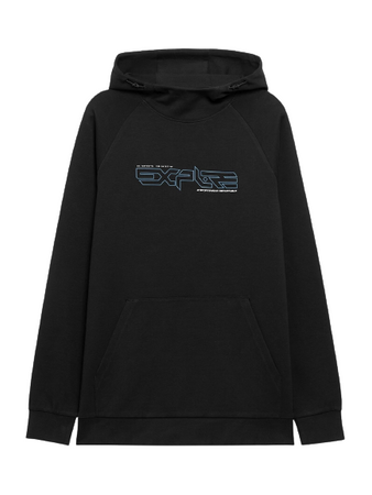 Bluza Męska 4F z kapturem H4L22-BLM012 czarna