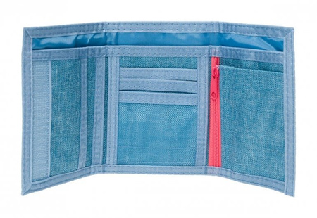 PORTFEL OUTHORN HOL18-PRT600 DENIM MELANŻ