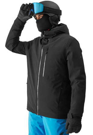 Kurtka narciarska męska 4F 4FWAW24TTJAM574 czarna