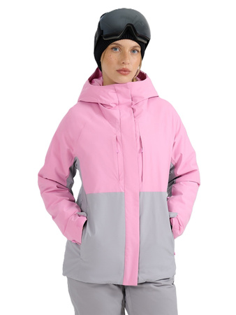 Kurtka narciarska damska 4FWAW25TTJAF0805 róż