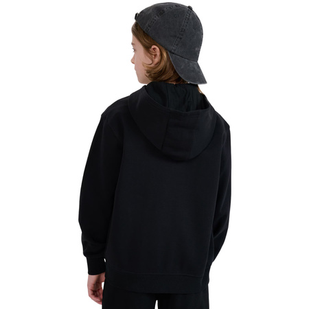 Bluza dresowa rozpinana z kapturem chłopięca 4FJWMM00TSWSM1859 czarny