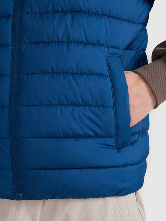 Bezrękawnik męski kamizelka 4FWAW25TVJAM224 granat