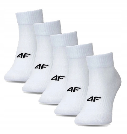 Skarpety męskie 5PAK 4FWMM00USOCM480 białe