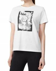 Koszulka T-shirt Damski 4F z nadrukiem H4L22 TSD039 biały