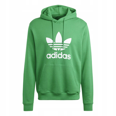 Bluza męska adidas z kapturem zielona IM9403 ADICOLOR CLASSICS TREFOIL