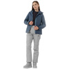 Kurtka narciarska Damska 4F H4Z22-KUDN001 denim