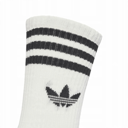 Skarpety unisex adidas 3-pak białe JV7401