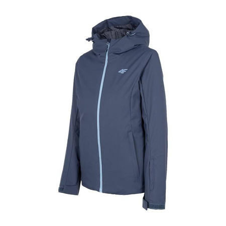 Kurtka narciarska Damska 4F H4Z22-KUDN001 denim