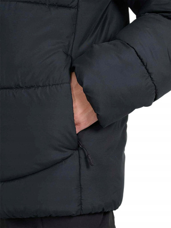 Kurtka puchowa zimowa męska 4F czarna 4FRAW25TDJAM0707