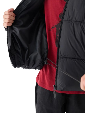 Kurtka chłopięca zimowa puchowa 4F 4FJWAW24TDJAM463 czarna