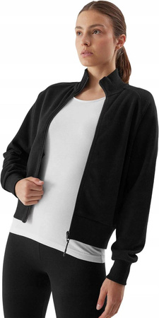 Bluza Damska rozpinana 4F AW23TSWSF0784 czarna