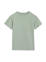 Koszulka chłopięca t-shirt 4FJWSS25TTSHM2324 zielony
