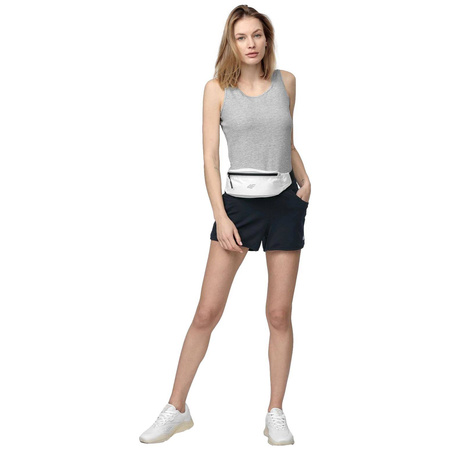 Koszulka bez rękawów Damska Top 4F NOSH4-TSD003 SZARA