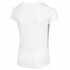 Koszulka dziewczęca t-shirt biały 4F JWSS24 TTSHF1111